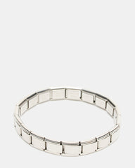 LINK STRETCH BRACELET SILVER