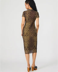 SHORT SLEEVE HAILEE DRESS HOT SPOTS PRINT