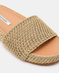 JEMMY GOLD RAFFIA