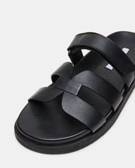 MELI BLACK LEATHER