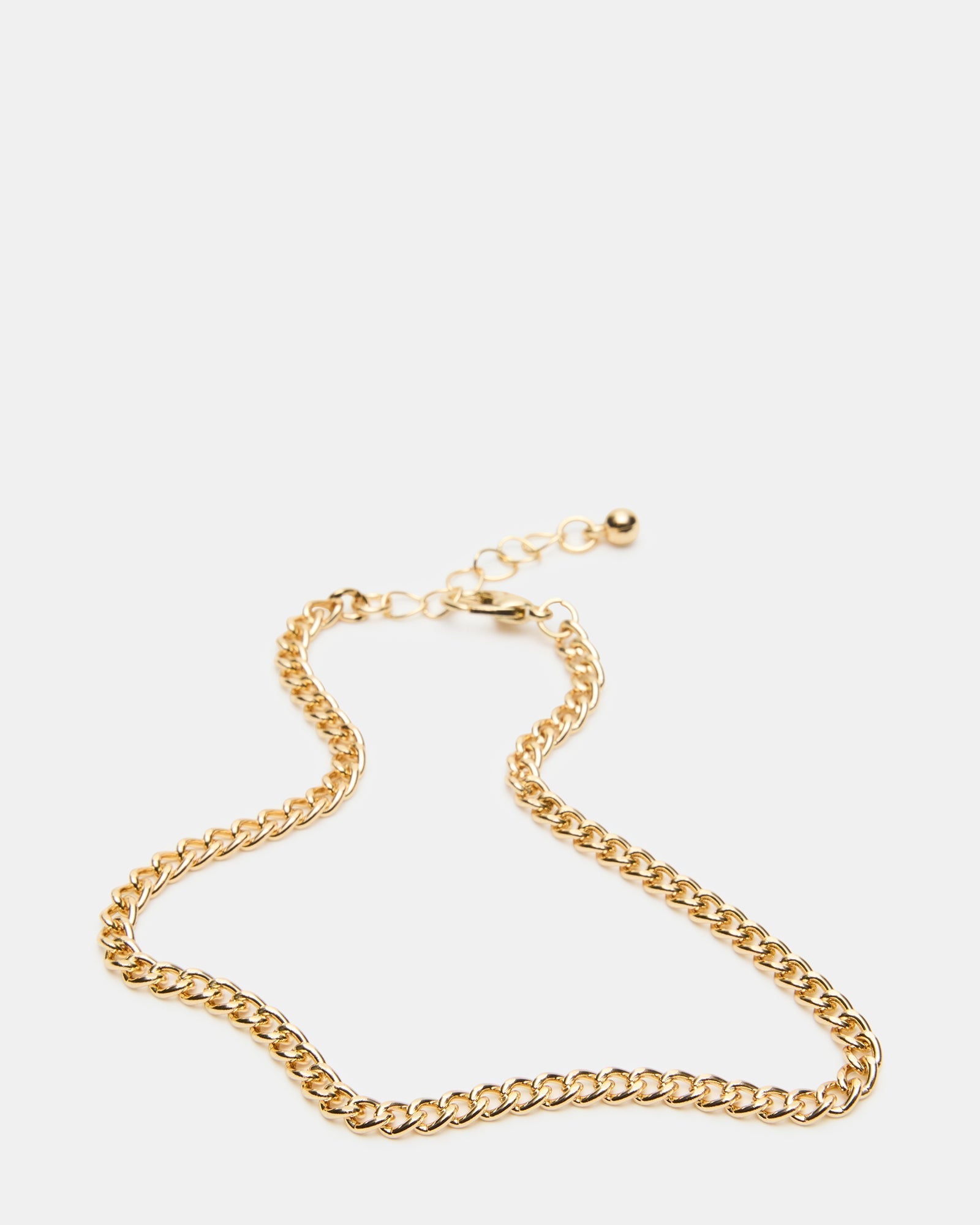 2-PIECE RHINESTONE CHAIN ANKLET SET