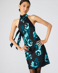 LARA MINI DRESS DECO ROSE